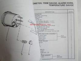 Quicksilver parts catalog 200 H.P. (V-6) -Katso tarkemmat malli merkinnät kuvasta