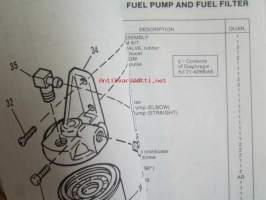 Quicksilver parts catalog 200 XRI (EFI) (V-6) -Katso tarkemmat malli merkinnät kuvasta