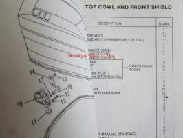 Quicksilver parts catalog 200 XRI (EFI) (V-6) -Katso tarkemmat malli merkinnät kuvasta