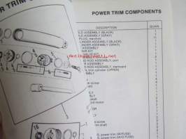 Quicksilver parts catalog 200 H.P. (V-6) -Katso tarkemmat malli merkinnät kuvasta