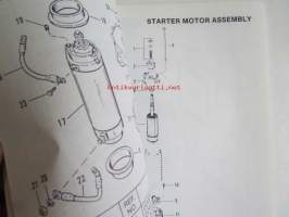 Quicksilver parts catalog 200 H.P. (V-6) -Katso tarkemmat malli merkinnät kuvasta