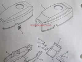 Quicksilver parts catalog 2.5/3 H.P. -Katso tarkemmat malli merkinnät kuvasta