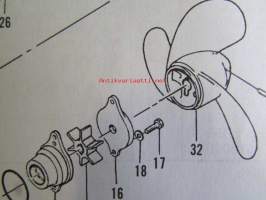 Quicksilver parts catalog 2.5/3 H.P. -Katso tarkemmat malli merkinnät kuvasta