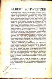 Piirteitä elämästäni ja ajattelustani / Albert Schweitzer ; suom. E. Hagfors.