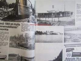 Mobilisti 1984 nr 3 -Lehti vanhojen autojen harrastajille, sisällysluettelo löytyy kuvista.