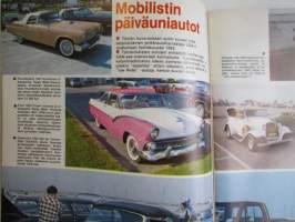 Mobilisti 1983 nr 5 -Lehti vanhojen autojen harrastajille, sisällysluettelo löytyy kuvista.