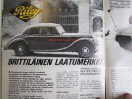 Mobilisti 1982 nr 5 -Lehti vanhojen autojen harrastajille, sisällysluettelo löytyy kuvista.