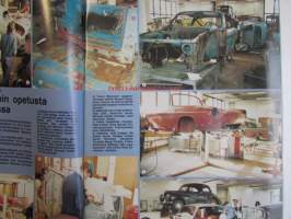 Mobilisti 1987 nr 6 -Lehti vanhojen autojen harrastajille, sisällysluettelo löytyy kuvista.