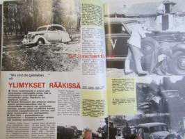 Mobilisti 1986 nr 1 -Lehti vanhojen autojen harrastajille, sisällysluettelo löytyy kuvista.