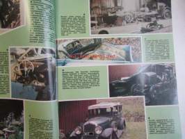 Mobilisti 1987 nr 3 -Lehti vanhojen autojen harrastajille, sisällysluettelo löytyy kuvista.
