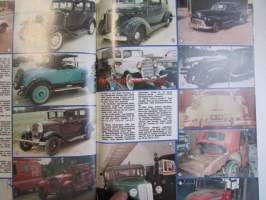 Mobilisti 1987 nr 3 -Lehti vanhojen autojen harrastajille, sisällysluettelo löytyy kuvista.