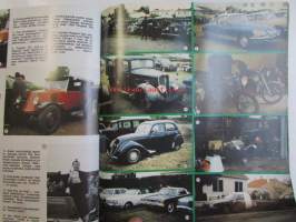 Mobilisti 1986 nr 4 -Lehti vanhojen autojen harrastajille, sisällysluettelo löytyy kuvista.