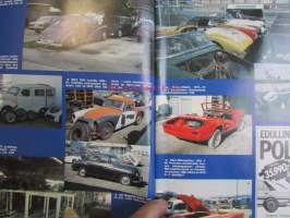 Mobilisti 1986 nr 5 -Lehti vanhojen autojen harrastajille, sisällysluettelo löytyy kuvista.