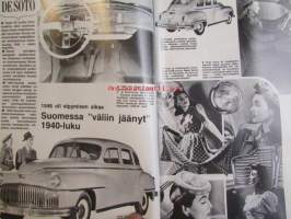 Mobilisti 1986 nr 5 -Lehti vanhojen autojen harrastajille, sisällysluettelo löytyy kuvista.