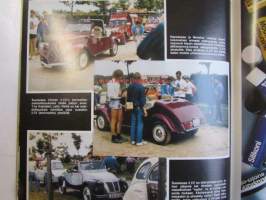 Mobilisti 1986 nr 5 -Lehti vanhojen autojen harrastajille, sisällysluettelo löytyy kuvista.