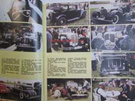 Mobilisti 1986 nr 6 -Lehti vanhojen autojen harrastajille, sisällysluettelo löytyy kuvista.