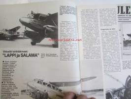 Mobilisti 1985 nr 4 -Lehti vanhojen autojen harrastajille, sisällysluettelo löytyy kuvista. Laaja esittely Chevrolet 1955-57 malleista. Ford V-8 malleista kuvia