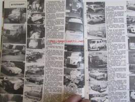 Mobilisti 1985 nr 4 -Lehti vanhojen autojen harrastajille, sisällysluettelo löytyy kuvista. Laaja esittely Chevrolet 1955-57 malleista. Ford V-8 malleista kuvia
