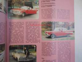 Mobilisti 1989 nr 6 -Lehti vanhojen autojen harrastajille, sisällysluettelo löytyy kuvista.