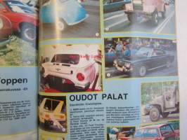 Mobilisti 1989 nr 5 -Lehti vanhojen autojen harrastajille, sisällysluettelo löytyy kuvista.
