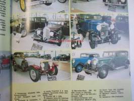 Mobilisti 1989 nr 1 -Lehti vanhojen autojen harrastajille, sisällysluettelo löytyy kuvista. De Soto historiaa. Mulhousen museo.