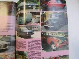 Mobilisti 1989 nr 1 -Lehti vanhojen autojen harrastajille, sisällysluettelo löytyy kuvista. De Soto historiaa. Mulhousen museo.