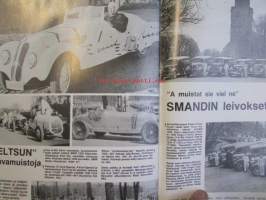 Mobilisti 1988 nr 2 -Lehti vanhojen autojen harrastajille, sisällysluettelo löytyy kuvista.