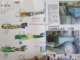 Mobilisti 1988 nr 5 -Lehti vanhojen autojen harrastajille, sisällysluettelo löytyy kuvista.