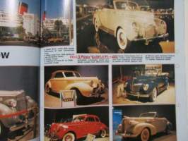 Mobilisti 1990 nr 6 -Lehti vanhojen autojen harrastajille, sisällysluettelo löytyy kuvista.