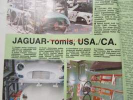 Mobilisti 1990 nr 3 -Lehti vanhojen autojen harrastajille, sisällysluettelo löytyy kuvista.