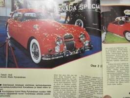 Mobilisti 1990 nr 3 -Lehti vanhojen autojen harrastajille, sisällysluettelo löytyy kuvista.