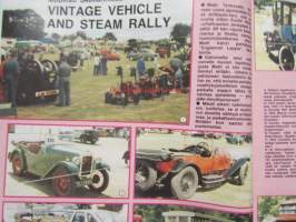 Mobilisti 1990 nr 1 -Lehti vanhojen autojen harrastajille, sisällysluettelo löytyy kuvista.