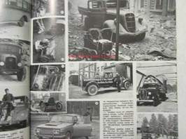 Mobilisti 1990 nr 1 -Lehti vanhojen autojen harrastajille, sisällysluettelo löytyy kuvista.