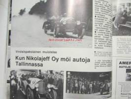 Mobilisti 1990 nr 1 -Lehti vanhojen autojen harrastajille, sisällysluettelo löytyy kuvista.