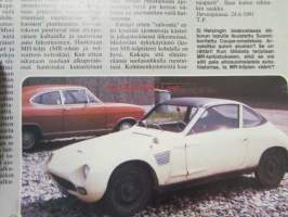 Mobilisti 1991 nr 4 -Lehti vanhojen autojen harrastajille, sisällysluettelo löytyy kuvista.