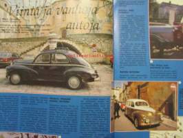 Mobilisti 1991 nr 4 -Lehti vanhojen autojen harrastajille, sisällysluettelo löytyy kuvista.