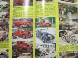 Mobilisti 1991 nr 4 -Lehti vanhojen autojen harrastajille, sisällysluettelo löytyy kuvista.