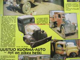 Mobilisti 1991 nr 3 -Lehti vanhojen autojen harrastajille, sisällysluettelo löytyy kuvista.