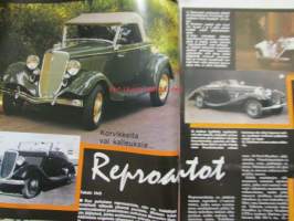 Mobilisti 1991 nr 3 -Lehti vanhojen autojen harrastajille, sisällysluettelo löytyy kuvista.