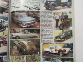 Mobilisti 1991 nr 2 -Lehti vanhojen autojen harrastajille, sisällysluettelo löytyy kuvista.