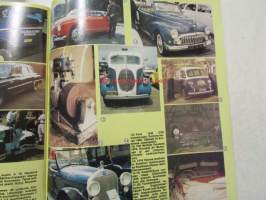 Mobilisti 1991 nr 2 -Lehti vanhojen autojen harrastajille, sisällysluettelo löytyy kuvista.