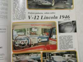 Mobilisti 1991 nr 1 -Lehti vanhojen autojen harrastajille, sisällysluettelo löytyy kuvista.