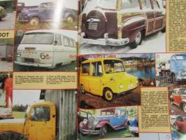 Mobilisti 1993 nr 6 -Lehti vanhojen autojen harrastajille, sisällysluettelo löytyy kuvista.
