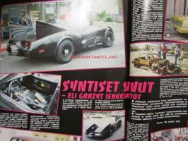 Mobilisti 1993 nr 5 -Lehti vanhojen autojen harrastajille, sisällysluettelo löytyy kuvista.