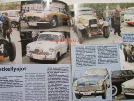 Mobilisti 1993 nr 4 -Lehti vanhojen autojen harrastajille, sisällysluettelo löytyy kuvista.