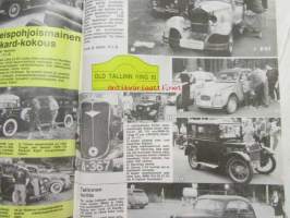 Mobilisti 1993 nr 4 -Lehti vanhojen autojen harrastajille, sisällysluettelo löytyy kuvista.