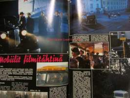 Mobilisti 1993 nr 3 -Lehti vanhojen autojen harrastajille, sisällysluettelo löytyy kuvista.