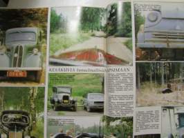 Mobilisti 1993 nr 3 -Lehti vanhojen autojen harrastajille, sisällysluettelo löytyy kuvista.