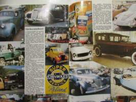 Mobilisti 1993 nr 3 -Lehti vanhojen autojen harrastajille, sisällysluettelo löytyy kuvista.