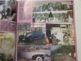 Mobilisti 1993 nr 2 -Lehti vanhojen autojen harrastajille, sisällysluettelo löytyy kuvista.
